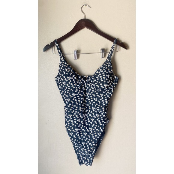 Hollister Other - Hollister One Piece Floral Cut Out Bikini